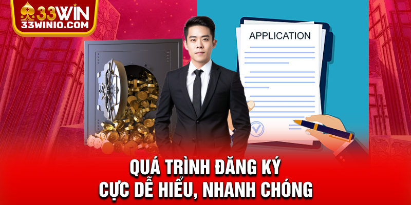 Đại Lý 33WIN – Đối Tác Chiến Lược, Thu Nhập Ổn Định % Quá trình đăng ký cực dễ hiểu, nhanh chóng